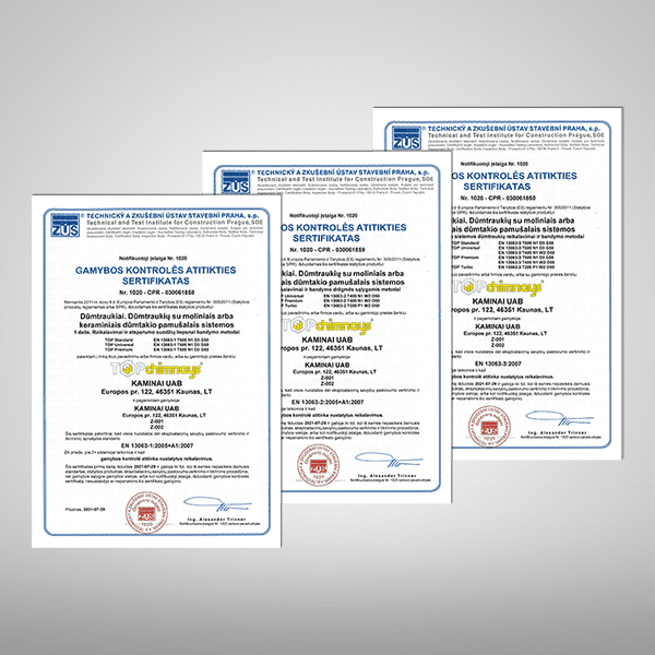 kaminai-24-sertifikatai